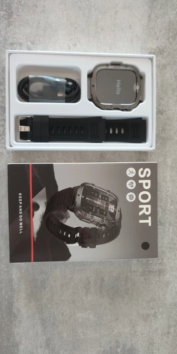 Rugged Military Android Smart Watch photo review