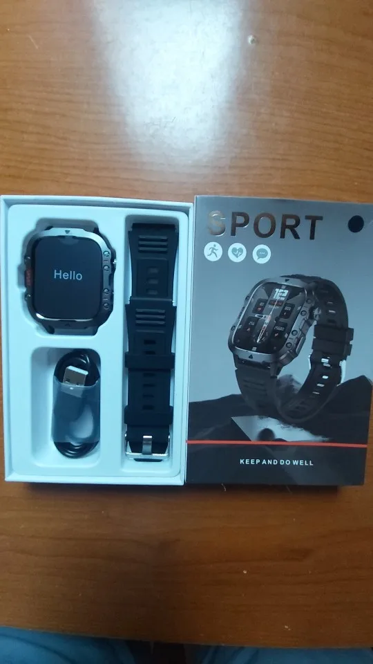 Rugged Military Android Smart Watch photo review