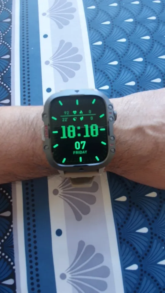 Rugged Military Android Smart Watch photo review