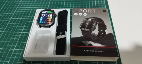 Rugged Military Android Smart Watch photo review