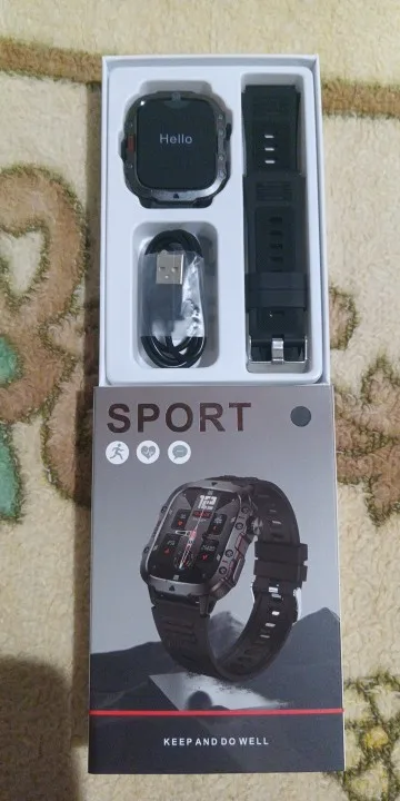 Rugged Military Android Smart Watch photo review